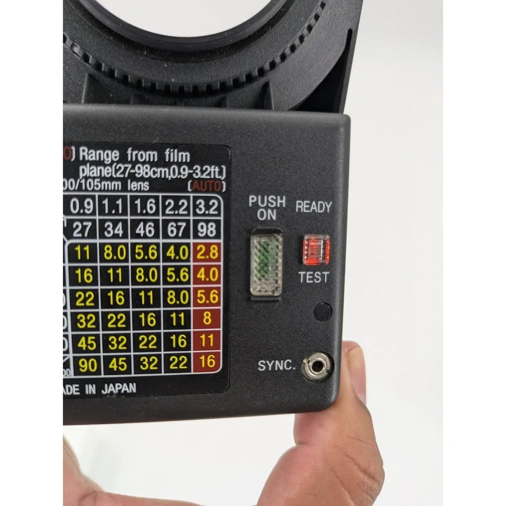 Vivitar Macroflash 5000 Auto Manual Flash Ring - TESTED NO Adapters‎